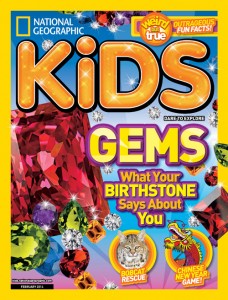 February 2014 / Gems [downloaded from http://kids.nationalgeographic.com/kids/guinness-world-record-smallest-magazine/]