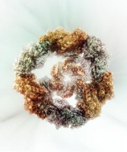 Caption: This is a computational model of a successfully designed two-component protein nanocage with tetrahedral symmetry. Credit: Dr. Vikram Mulligan