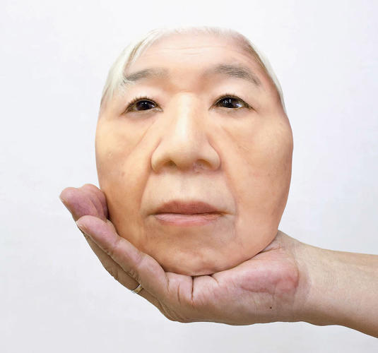 In her series “What About the Heart?,” British photographer Luisa Whitton documents one of the creepiest niches of the Japanese robotics industry--androids. Here, an eerily lifelike face made for a robot. [dowloaded from http://www.fastcodesign.com/3031125/exposure/japans-uncanny-quest-to-humanize-robots?partner=rss]