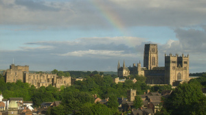  Rainbow over Durham Cathedral by StephieBee [downloaded from https://www.flickr.com/photos/visitengland/galleries/72157625178514241/] 